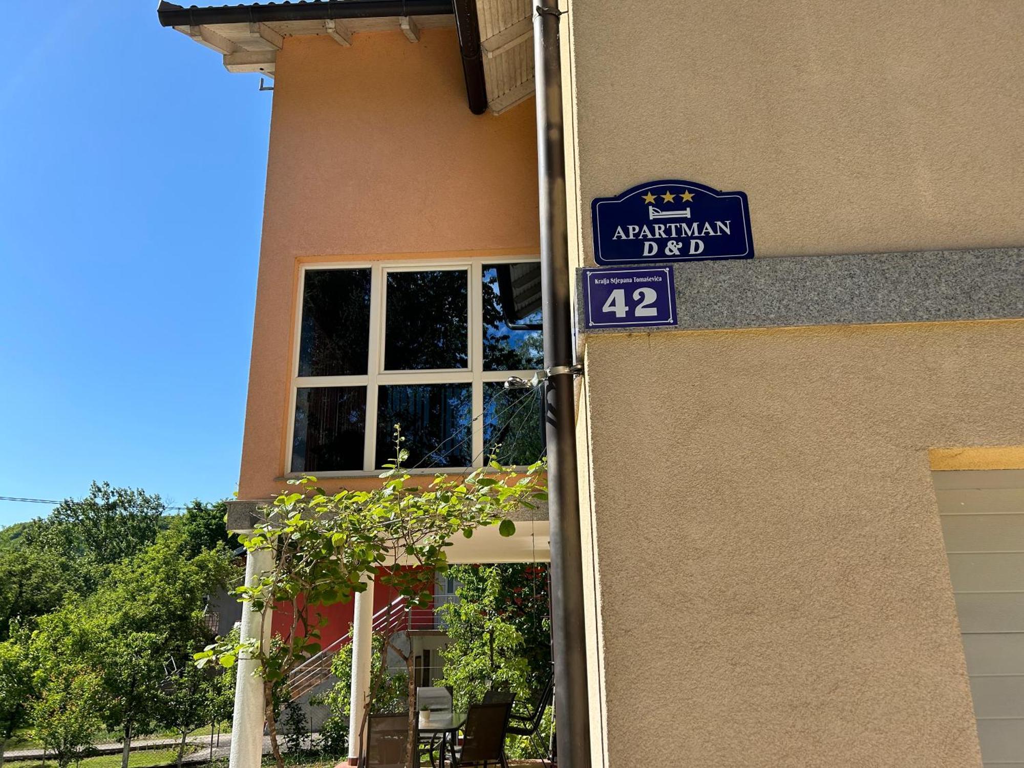 Apartman D&D Jajce Buitenkant foto